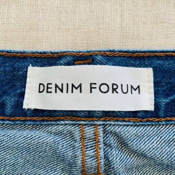 Aritzia Denim Forum '90s Vintage Maxi Skirt – 5 Yrs Kiss 'n' Tell Blue, Size 30 - Picture 8 of 9